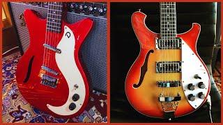 Harley Benton RB-612CS Classic Series Vs Danelectro 59 Vintage 12 String Electric Guitar 