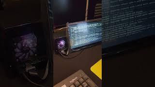 Raspberry pi4 touch screen #computer #raspberrypi