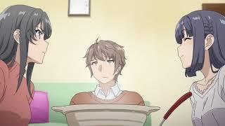 "MAI SAN JEALOUS OF SHOKO-SAN"  OF "BUNNY SENPAI"(RASCAL DO NOT DREAM OF DREAMING GIRL) MOVIE