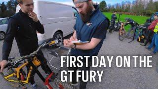 Day 1 Riding my GT Fury