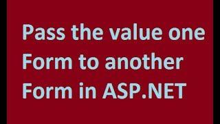 Passing value one form to another vb.net