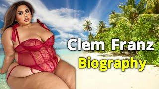 Clem Franz Curvy Plus Size Instagram Model, Social Media Influencer, TikToker, Biography