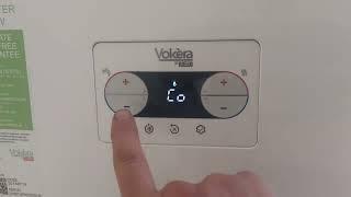 Vokera Vibe Max. Installer Mode