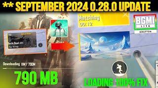 FINALLY | ?**? September 2024 // Pubg Lite 0.28.0 Update | Loading Problem Solve | Pubg Lite Unban