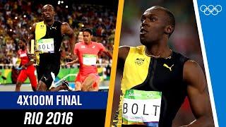 Usain Bolt's EIGHTH Olympic Gold! | Full Men's 4x100m final at Rio 2016