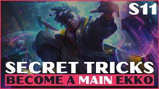 EKKO GUIDE - SECRETS & UNIQUE TRICKS (+COMBOS)