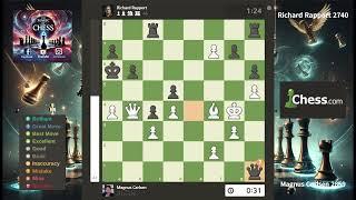 The Magic of Chess – Carlsen vs. Rapport 2022/ This Game is on Fire