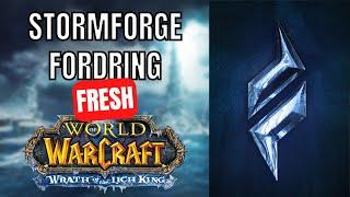 STORMFORGE FORDRING Launch & Early Review - FRESH Wrath of the Lich King Server