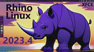 Rhino Linux 2023.4 (XFCE)