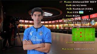 Abdurauf Buriev 2022 Official