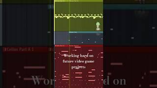 Working hard on future video game projects #gamedev #flstudio #indiedev #gamecomposer #videogameost