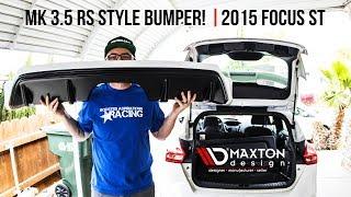 MK 3.5 Maxton Design RS Rear Style Bumper | First in US!