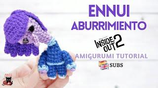 Boredom "Ennui" Amigurumi Tutorial | Inside Out 2 | Amis Tejiendo Momentos ENG/SPA Subs