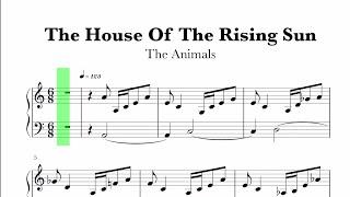 The Animals - The House Of The Rising Sun Sheet Music