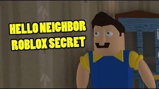 Say Hello To Neighbor 3D Roblox Edition Secret - Hello Neighbor Roblox