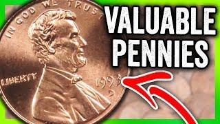 1993 PENNY VALUE - MODERN PENNY COINS WORTH MONEY!!