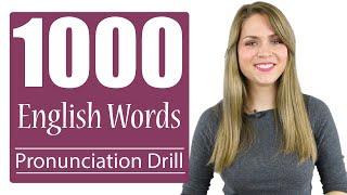 1000 Most Common English Words | Practice British Pronunciation | Vocabulary Drill