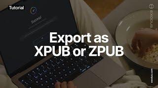 How do I export my xpub or zpub? / Exodus Tutorial