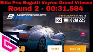 Asphalt 9 - Elite Prix Bugatti Veyron Grand Vitesse - Round 2 - 00:31.594