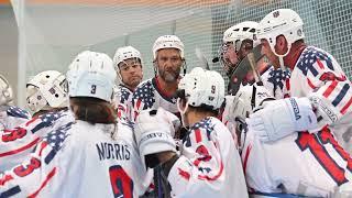 '24 Masters (38 and over) World Championships between Team USA VS Team Canada in Jaca, Spain.