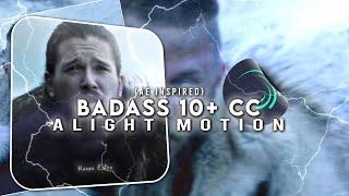 Ae inspired CC Alight motion Preset+Xml | Top 10 Badass CC Xml | By @k4motion