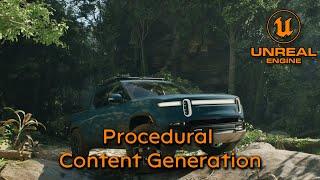 New Unreal Engine 5.2 Procedural Content Generation(PCG)