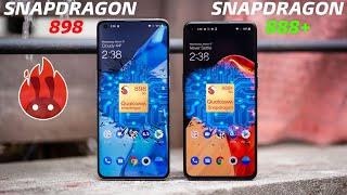 Snapdragon 898  Vs Snapdragon 888+  | Antutu Benchmark & Spec's