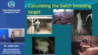 John Carr, Ceva Swine Reproduction Symposium 2016 Presentation