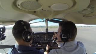 My 2nd Flight Lesson, Taxing to Run up area 2/25/2017 10AM-12PM