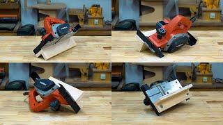 Electric Hand Planer Hacks Woodworking Tips and Tricks