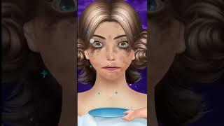 asmr girl face wash  animation video #shorts #asmr #asmrvideo #viral #makeup #animation