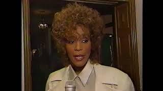 Rare 1987 Whitney Houston Clip "Entertainment Watch"