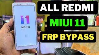 All Redmi MIUI 11 Frp Bypass | MIUI 11 frp bypass | MIUI 11