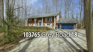 Drone with Real Estate Video Tour in Owen Sound for the Barfoot Team