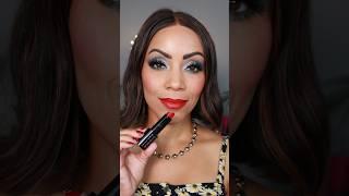 Sigma Beauty Infinity Point Lipstick in Ecstasy  #redlipstick #lipstickswatches #newmakeup
