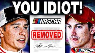 Christopher Bell LASHES OUT at Joey Logano after ILLEGAL MOVE!