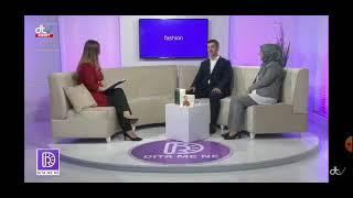 Pjesë nga intervista në DTV, Prishtinë me gazetaren Nora Mavriqi.