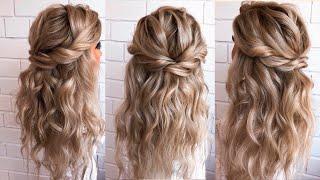 Wedding hairstyle | Прическа Мальвинка