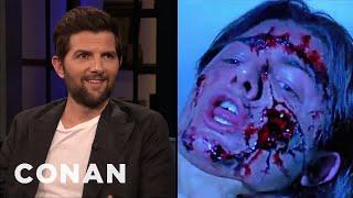 Adam Scott Made His Film Debut In "Hellraiser: Bloodline" | CONAN on TBS