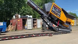 Driving a huge remote-control chipper! (Arjes Impactor 250)