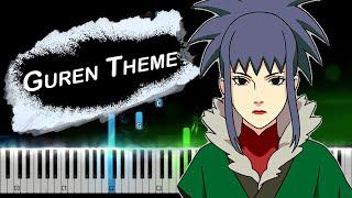 Naruto - Guren Theme Piano Tutorial