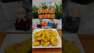 CUSTARD COOKIES ab ghar pe banaye  #shorts #ytshorts #cookies #homemade #custard #recipe #treading