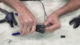 American Autowire, AAW, double crimper demonstration.