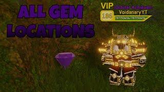 ALL **GEM LOCATIONS** IN Roblox Dungeon Quest!