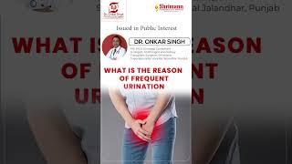 What is the Reason of Frequent Urination || Dr Onkar Singh || Urologist