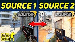 НОВЫЕ ВСЕ РАЗЛИЧИЯ SOURCE 1 И НОВОГО ДВИЖКА SOURCE 2 В CS:GO! ЧТО ДОБАВЯТ НОВОГО в 2018? | AlexShow