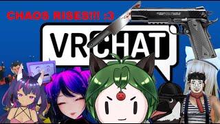 【VR chat】LOTS OF CHAOS WITH MY FRIENDS MUST KEEP THE BABY SAFE