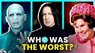 Ranking 10 Most Evil Harry Potter Villains | OSSA Movies