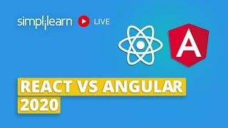 React vs Angular 2020 | Difference Between React & Angular | Angular & React Comparison |Simplilearn