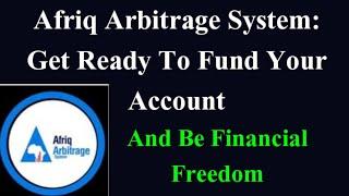 Afriq Arbitrage System: Watch How it's Work.Make money From Home.